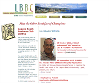 Tablet Screenshot of lagunabeachbusinessclub.com